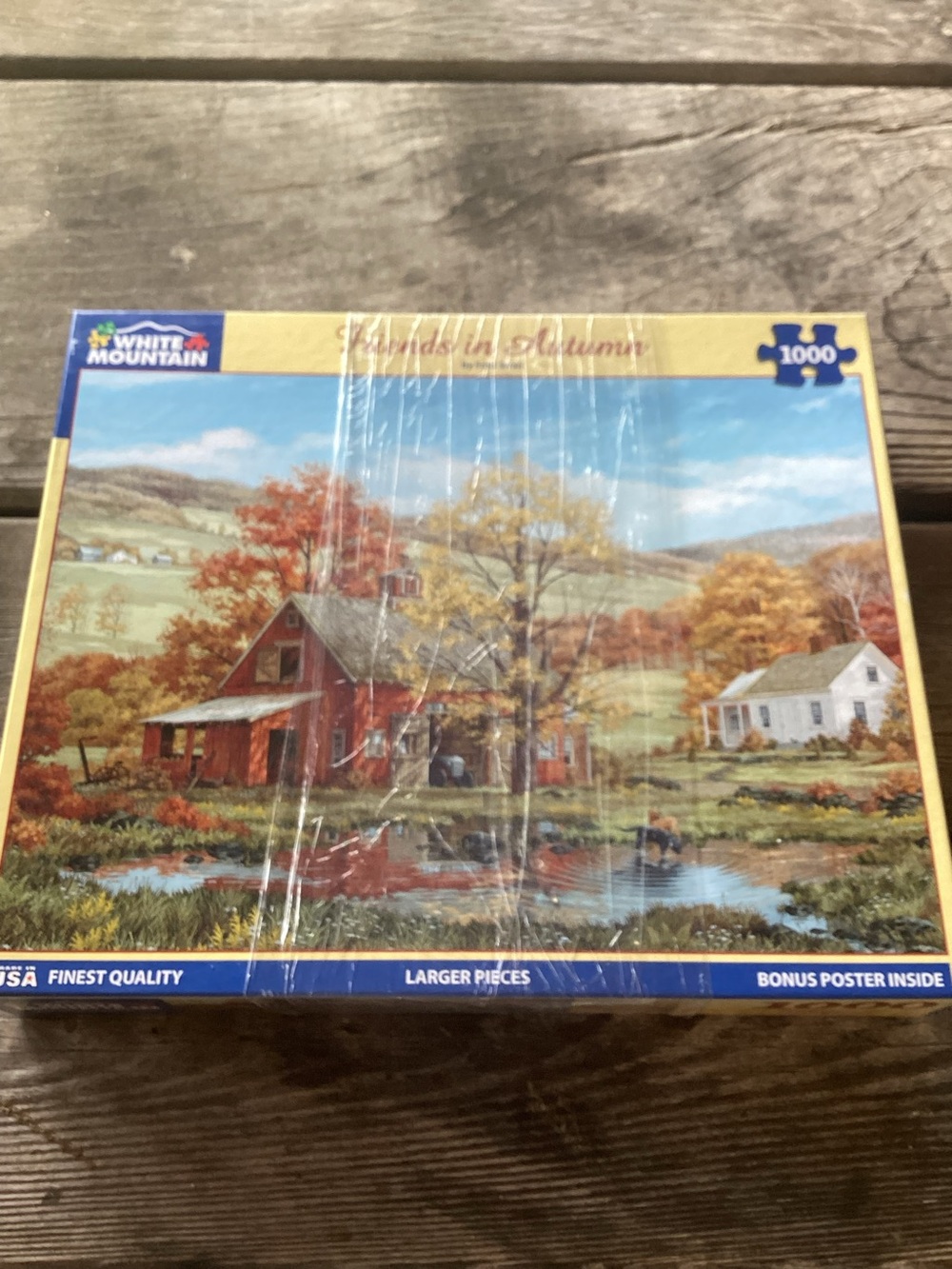 White Mountain Friends in Autumn Jigsaw Puzzle - 1000 pieces